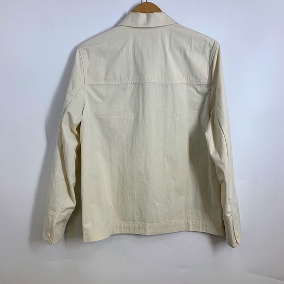 Banana Republic Crinkle Nylon Utility Jacket Long Sleeve Women's Size S - Picture 2 of 15